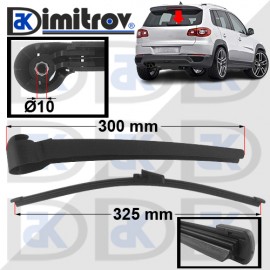 Рамо задна чистачка Volkswagen Tiguan MK1